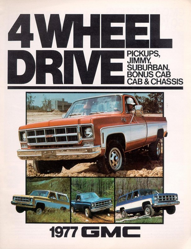 1977 GMC 4WD Canadian Brochure Page 1